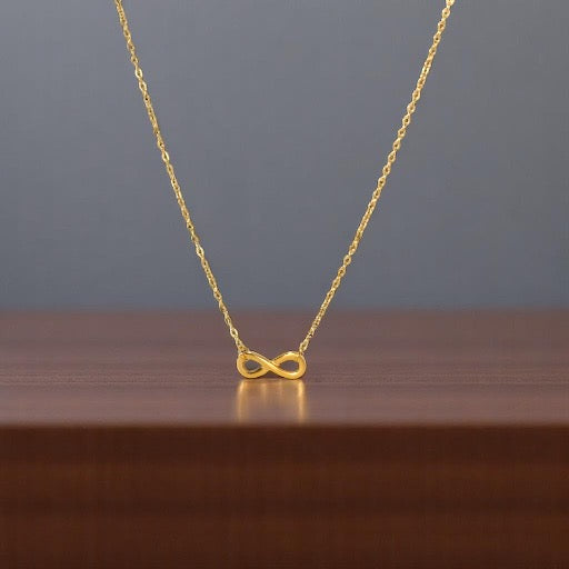 Infinity 18k Gold Plated Necklace
