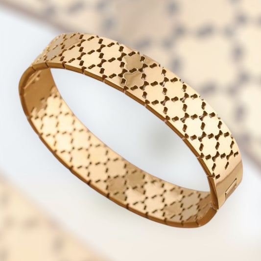 Honeycomb Bangle